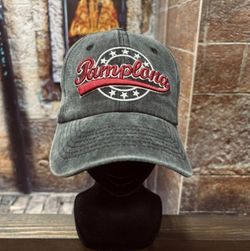 Gorra pamplona denim Gris