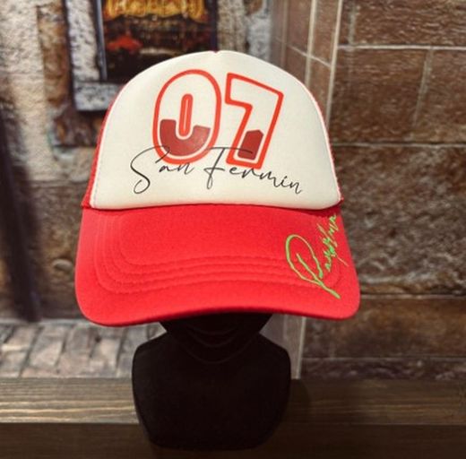 Gorra pamplona San Fermín verde