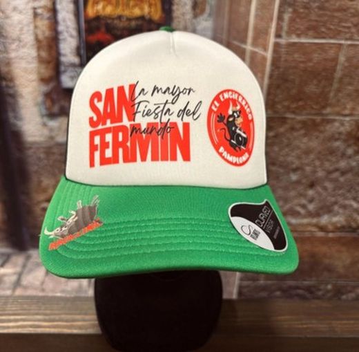 Gorra San Fermín verde