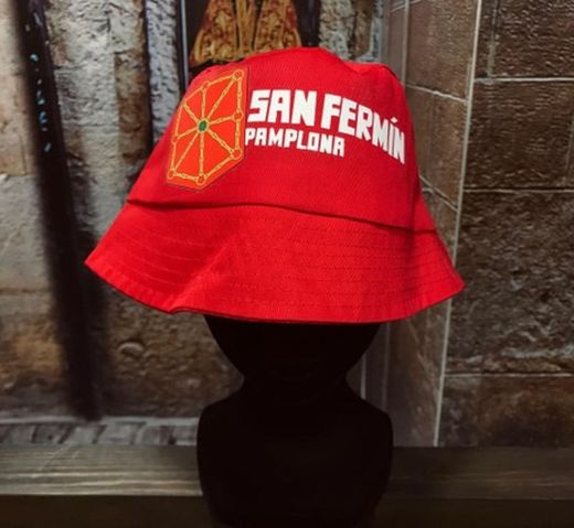 Gorro fiesta Navarra sin corona