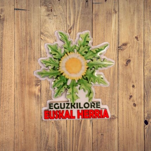 Imán resina Eguzkilore