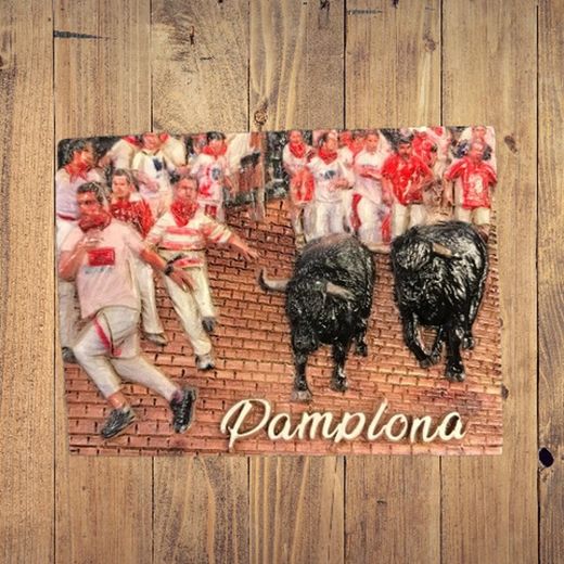 Imán ceramica Encierro apaisado