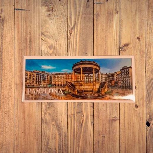 Imán Plaza del Catillo Pamplona