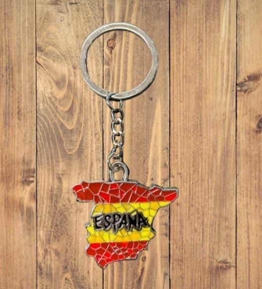 Llavero España Mosaico