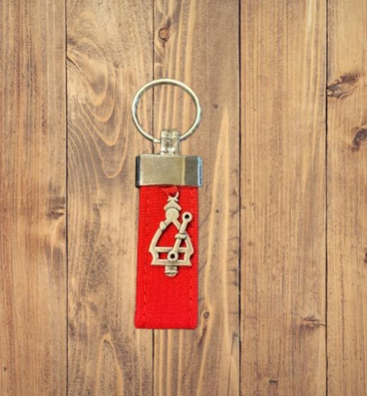 Llavero San Fermín Silueta tela