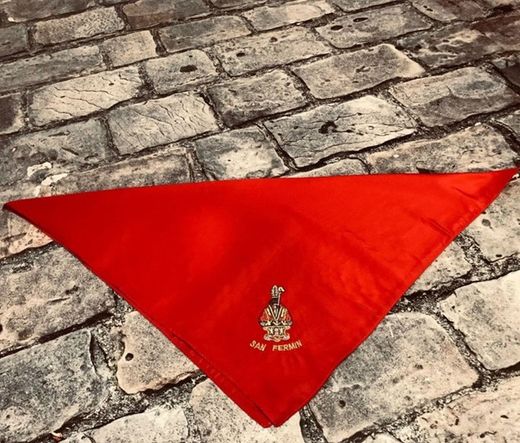 Pañuelo bordado "San Fermín"