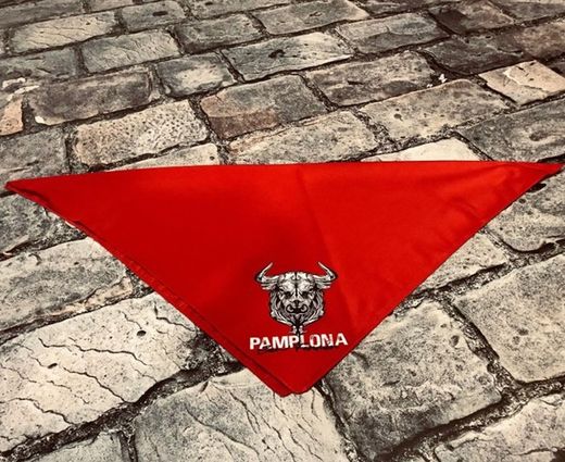 Pañuelo estampado "Toro Pamplona"