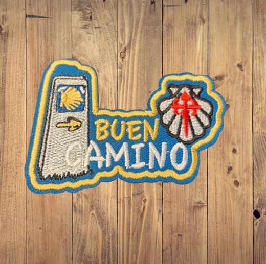 Parche camino de Santiago "BUEN CAMINO"