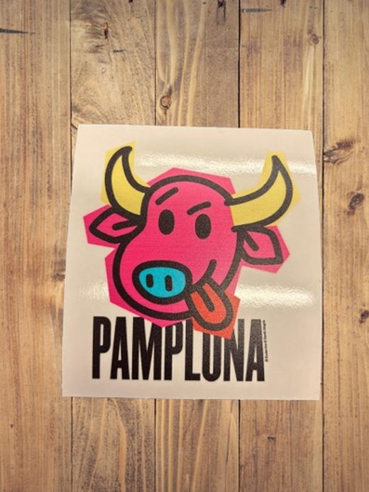 Pegatina El Encierrico Pamplona