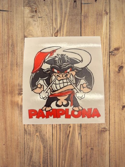 Pegatina Toro furioso