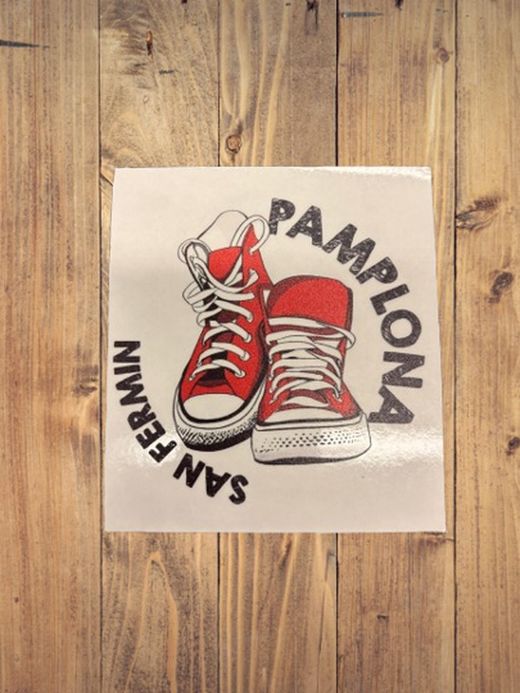 Pegatina Zapatillas Converse