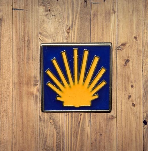 Pin Concha Camino de Santiago
