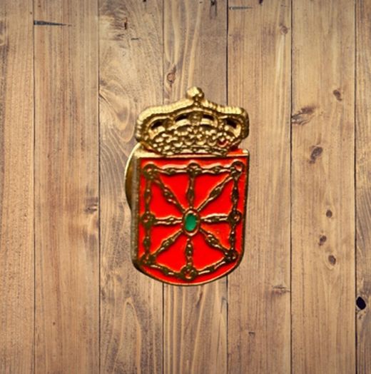 Pin Escudo Navarra Rojo