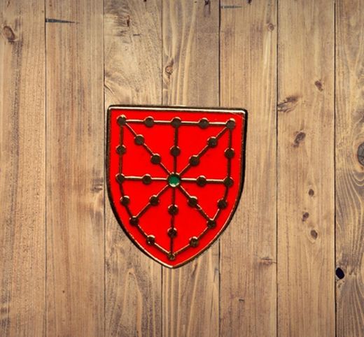 Pin Escudo de Navarra silueta