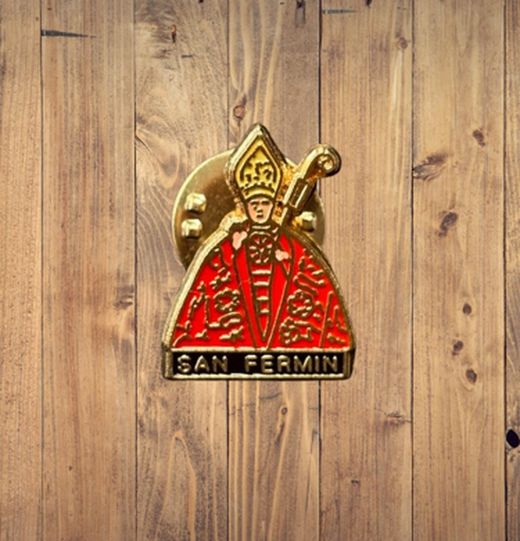 Pin San Fermín rojo