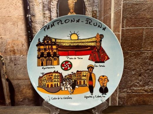 Plato Decorativo Iruña