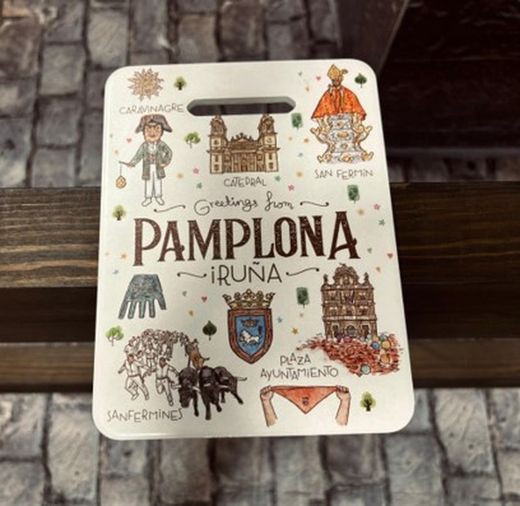 Posa Ollas ilustraciones Pamplona