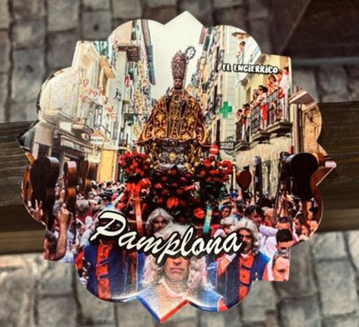 Posa Ollas diseño San Fermin redondo
