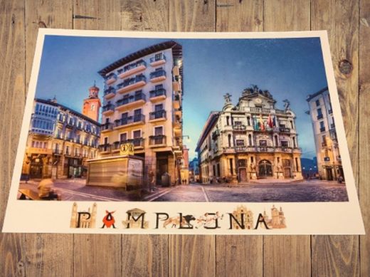 Postal "Ayuntamiento Pamplona"