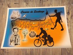 Postal "Camino de Santiago"