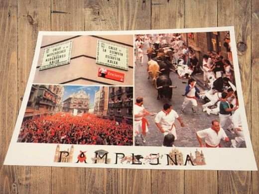 Postal Estafeta, Chupinazo, Encierro