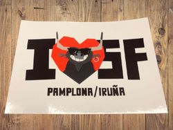 Postal "I love SF"