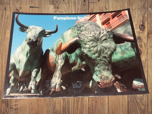 Postal Toros Pamplona