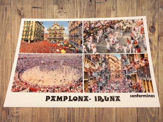 Postal Sanfermines 4Vistas