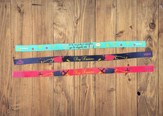 Pulsera tela "soy taurino"