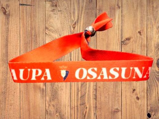 Pulsera Club Atlético Osasuna "Aupa Osasuna"
