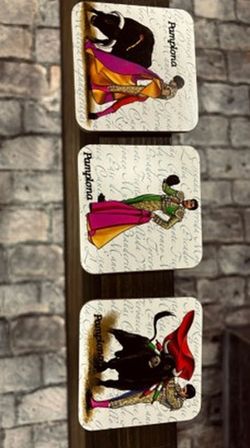 Set posa vasos x6 Toreros