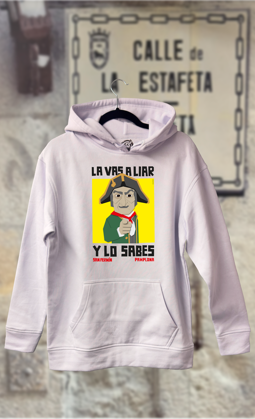 Sudadera Cara Vinagre la vas a liar