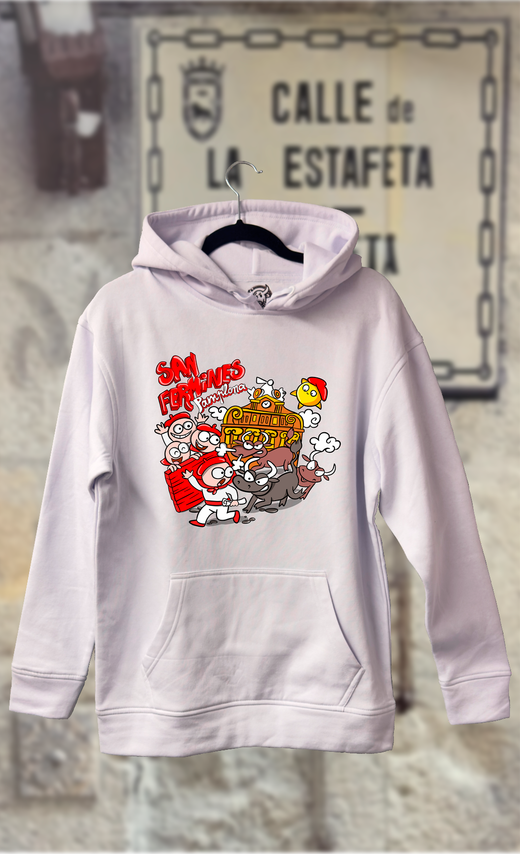 Sudadera caricatura encierro ayuntamiento