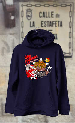 Sudadera caricatura encierro ayuntamiento