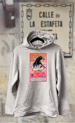 Sudadera cartel de fiestas San Fermin año 1948