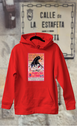 Sudadera cartel de fiestas San Fermin año 1948