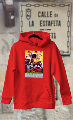 Sudadera cartel de fiestas San Fermin año 1954
