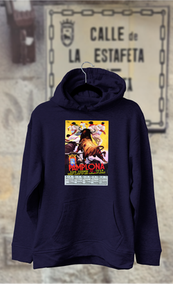 Sudadera cartel de fiestas San Fermin año 1954