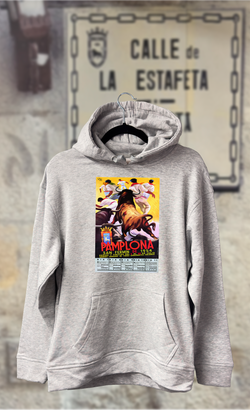 Sudadera cartel de fiestas San Fermin año 1954
