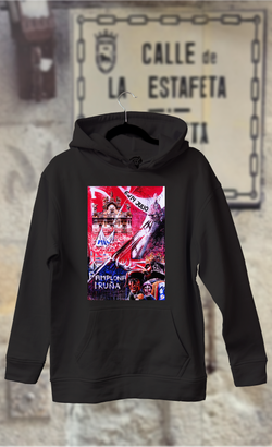 Sudadera cartel de fiestas San Fermin año1984