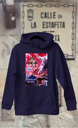 Sudadera cartel de fiestas San Fermin año1984