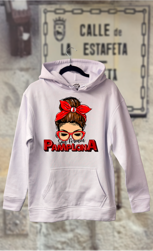 Sudadera chica lazo