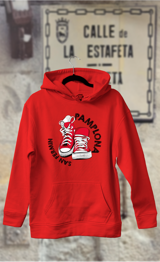 Sudadera converse rojas