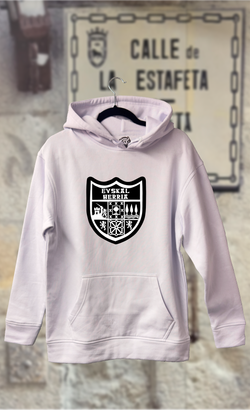 Sudadera escudo Euskal Herria en negro