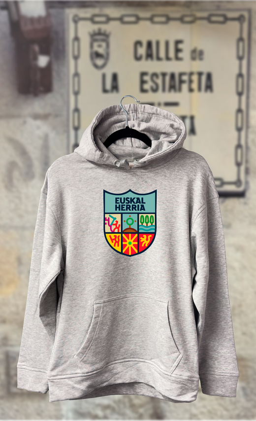 Sudadera escudo Euskal Herria