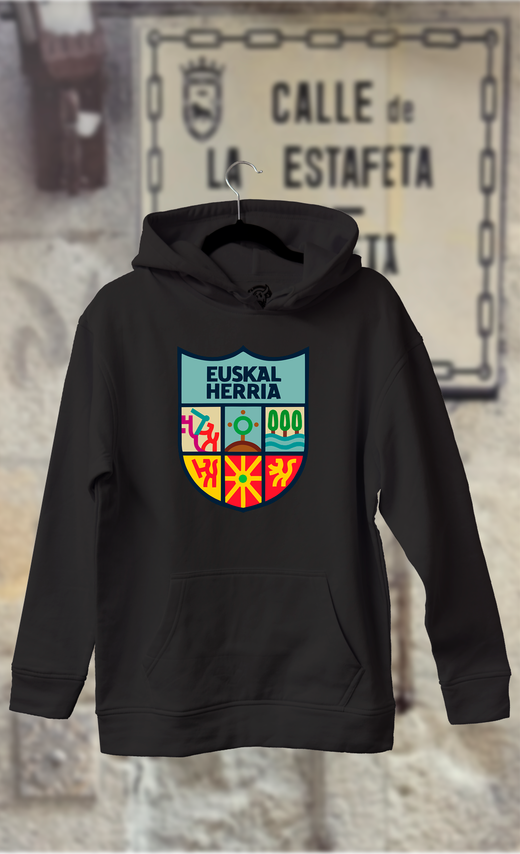 Sudadera escudo Euskal Herria