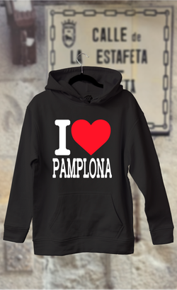 Sudadera I love Pamplona