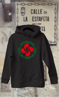 Sudadera lauburu rojo