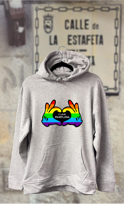 Sudadera manos orgullo Gay