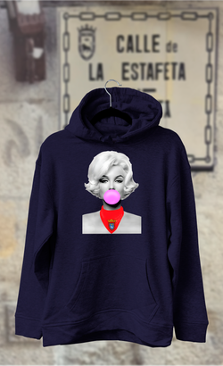 Sudadera Marilyn Monroe con pañuelico
